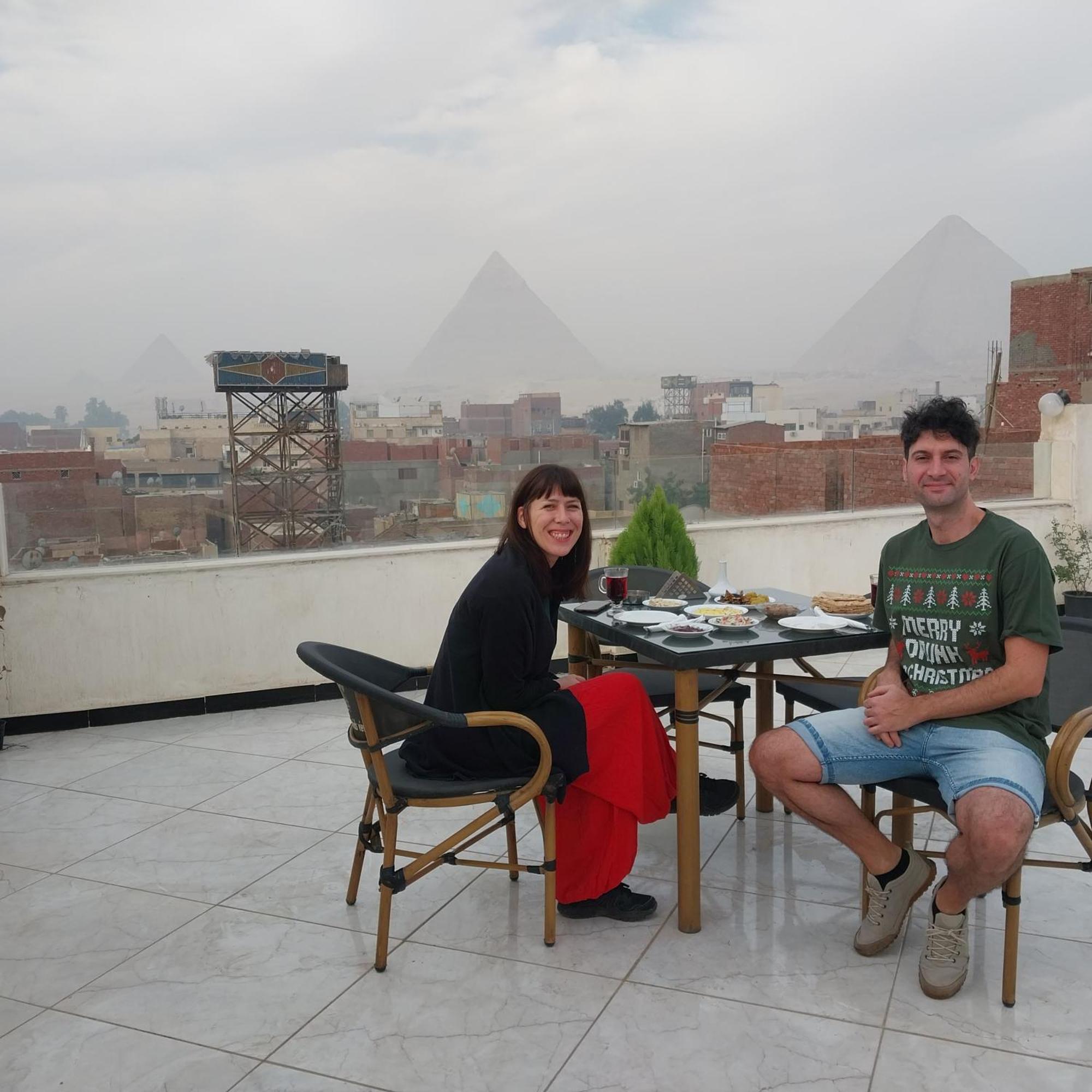 Hotel Eagles Pyramids View Kafret el-Gabal Exterior foto