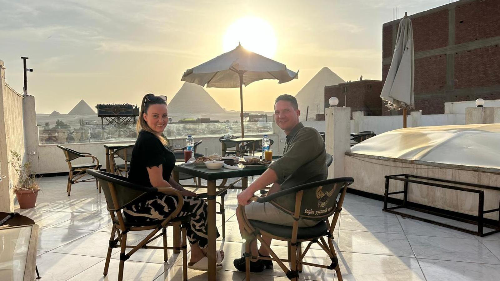 Hotel Eagles Pyramids View Kafret el-Gabal Exterior foto