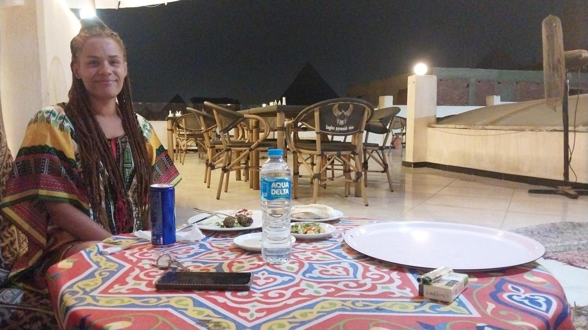 Hotel Eagles Pyramids View Kafret el-Gabal Exterior foto
