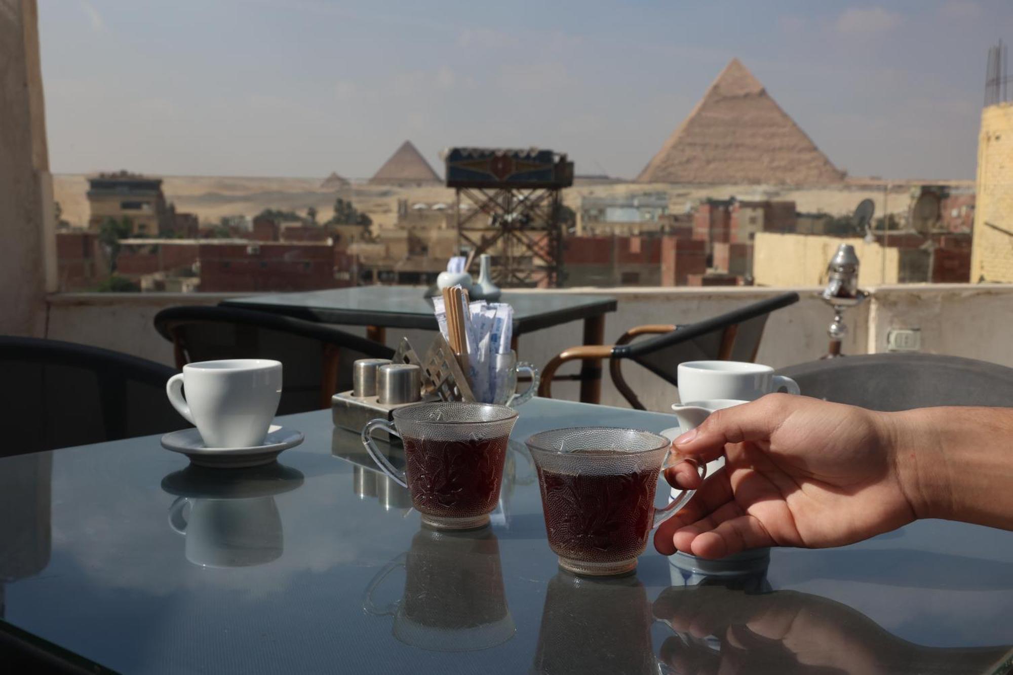 Hotel Eagles Pyramids View Kafret el-Gabal Exterior foto